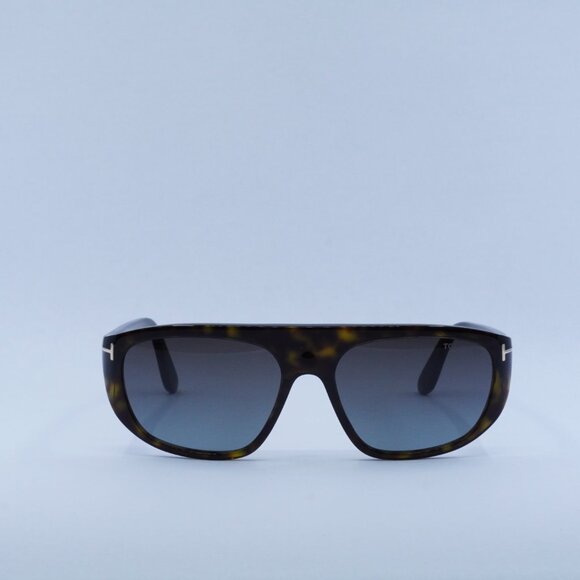 Tom Ford Edward02 FT1002 52B Sunglasses -Dark Havana Frame, Smoke Lenses main image 8